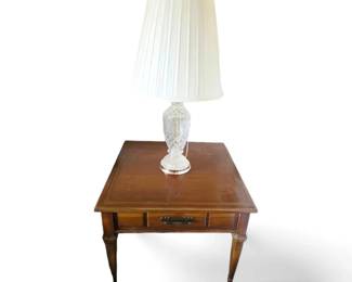 Vintage Brandt Endtable Crystal 30 Lamp