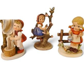 3 Vintage Hummel Figurines