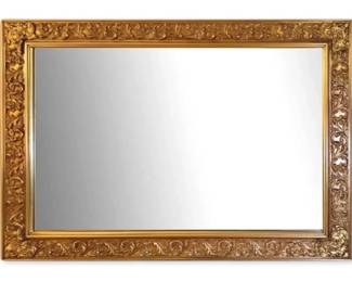 Ornate Gold Framed Wall Mirror