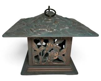 Metal Rose Lantern