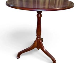Wood Oval Side Table Bombay Company