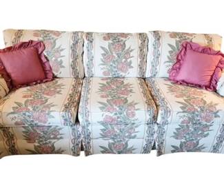 Vintage Floral Sofa
