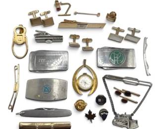Mens Cufflinks, Tie Clips, More