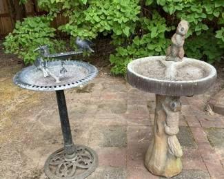 bird baths