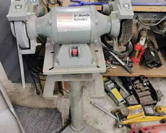 Dayton bench grinder