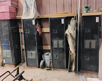 Storage lockers