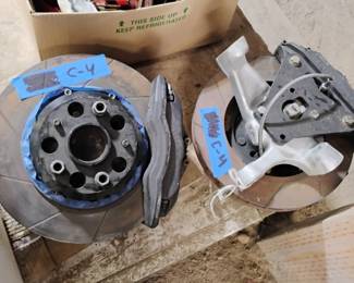 Corvette brake assemblies