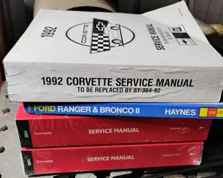 Corvette service manuals