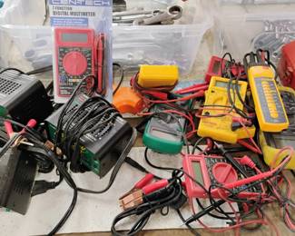 Multimeters and trickle chargers