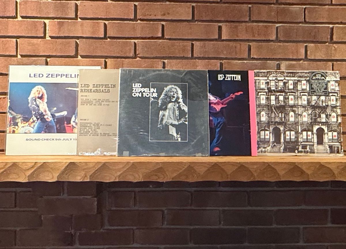 Led Zeppelin Vinyl Record Collection - Includes Official and Bootleg Releases