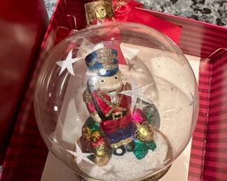 Waterford Holiday Heirlooms Nutcracker Snowglobe Ornament