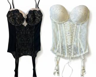 Victoria's Secret Lace Bustier Corset Top and Yeninci Underwear Lace Corset Top