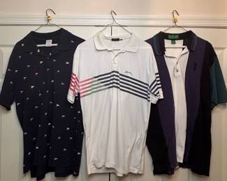 Vintage Brooks Brothers 346, Slazenger, and Grand Slam Polo Shirts
