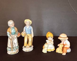 Gretchen Collection "Caring Ways" Porcelain Figurines