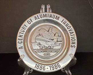 Wilton Armetale "A Century of Aluminum Innovations" Commemorative Plate