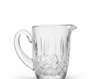 Belleek Crystal Pitcher with Diamond Cut Pattern
