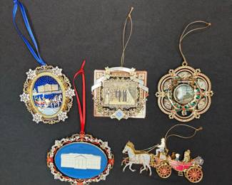 White House Historical Association Christmas Ornaments (2000-2007)
