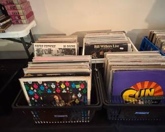 Vintage Vinyl Record Collection