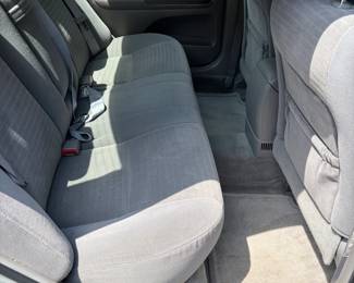  Toyota Camry Gray Front and Rear Seats