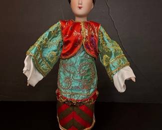 Vintage Chinese Opera Porcelain Doll