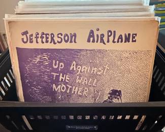 Jefferson Airplane "Up Against the Wall Motherf" Bootleg LP