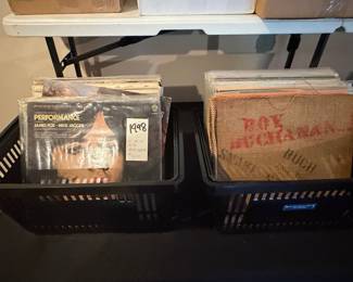 Vintage Vinyl Record Collection - Performance Soundtrack & Roy Buchanan