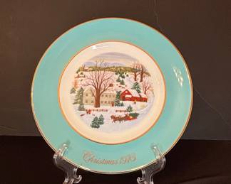 Enoch Wedgwood Avon Christmas Plate