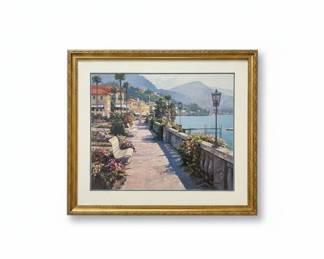 Howard Behrens "Bellagio Promenade" Print