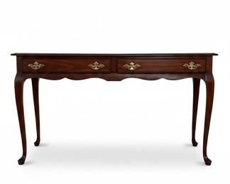 Superior Furniture Co. Queen Anne Style Console Table