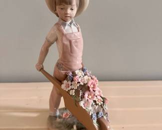 Lladro 'Little Gardener' Figurine