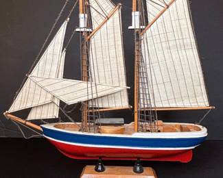 Vintage Model Ship