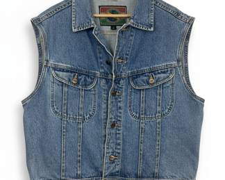 Structure "World Globe" Denim Vest