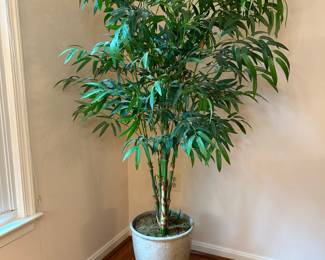 Artificial Bamboo Tree in Tapered Planter