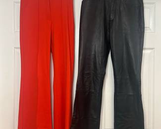 Romeo & Juliet Couture Trousers and Maxima Wilsons Leather Pants