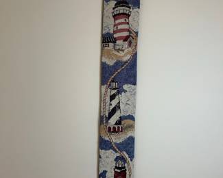 Nautical Lighthouse Bell Pull Tapestry