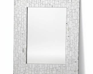 Mosaic Mirrored Wall Mirror