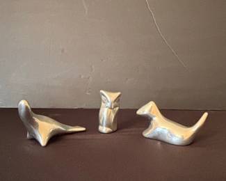 John Hoselton Aluminum Animal Figurines