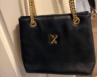 Paloma Picasso leather handbag