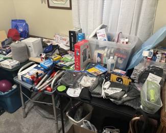 Large assortment of medical, home-care and mobility supplies