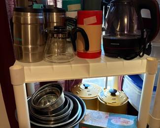 More appliances, bowls, coffee pot & more