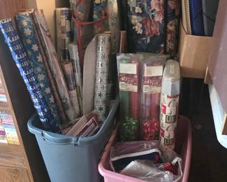 Upstairs - Wrapping paper