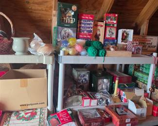 Upstairs in bonus area storage