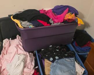 Upstairs - More clothes