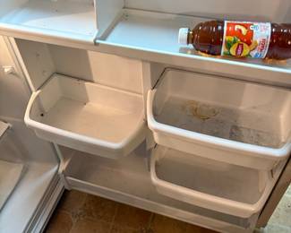 Refrigerator - inside of door