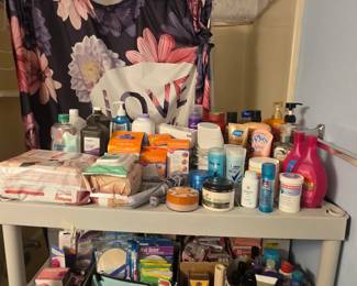 Upstairs - Bathroom - toiletries and more