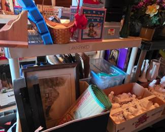Upstairs in bonus area storage -more collectible items