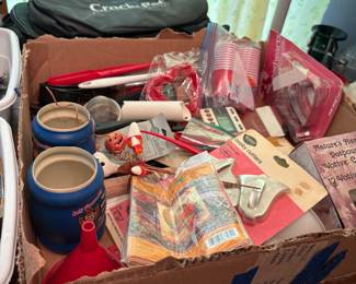 Miscellaneous items in kitchen
