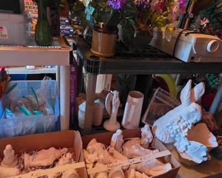 Upstairs - nativity sets and more