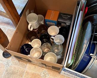 Miscellaneous coffee & other cups