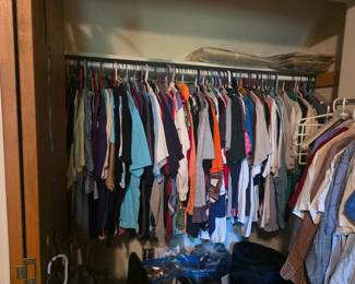 Upstairs - Closet full